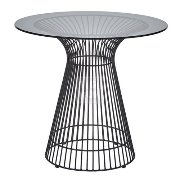 피치테이블 (블랙) / 클래식 디자인 테이블 -강화유리
