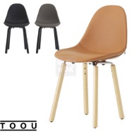 [TOOU] TO - 1711 YI Eco-leather (Yi base) / TA 뚜 디자인체어 / 하부우드(에코레더)