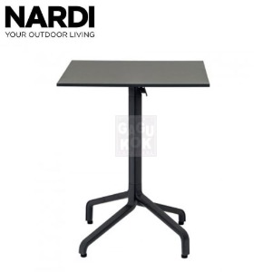 [NARDI] 나르디 피아노60x60테이블/블랙  폴딩(사각)