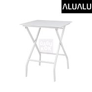 [알루알루] 디바 사각 폴딩 테이블 600 - 화이트(슬렛탑)