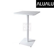 [알루알루] 오션 사각 바 테이블 650 - 화이트(슬렛 탑)